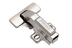 Меблева петля для ДСП кутоварівнолежача Clip-on GIFF PRIME 180* d=35 Н=2 нікель