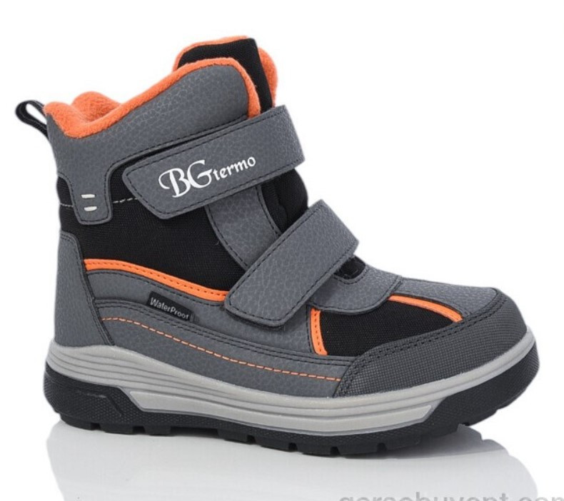 Дитячі зимові термо черевики B&G R24-07. Зимове взуття BG Termo, фото 1