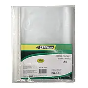 Файл глянец. А4 23мкм. "4OFFICE" 4-271 100шт.