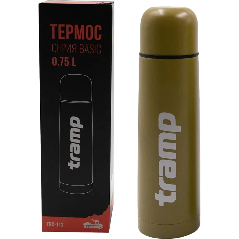 Термос Tramp Basic 0.75 л Хакі, фото 1