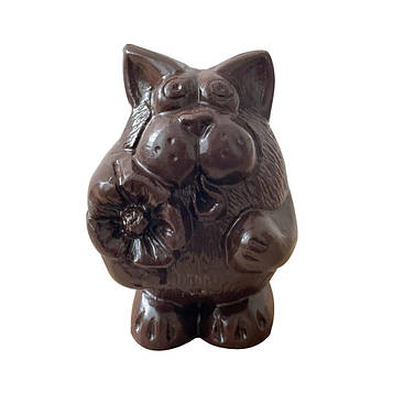 2 шт  Шоколадна фігурка "Kotofey" з чорного шоколаду Код/Артикул 2601009359