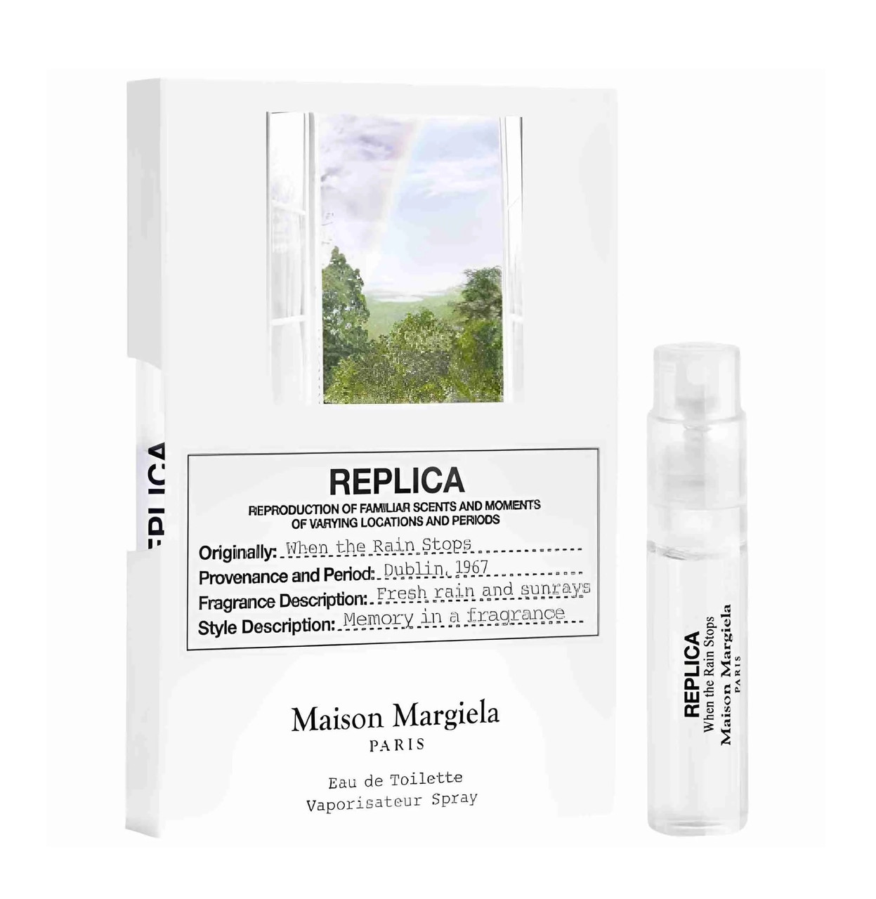 Оригінал Пробник Maison Margiela When the Rain Stops 1.2 мл Туалетна вода, фото 1