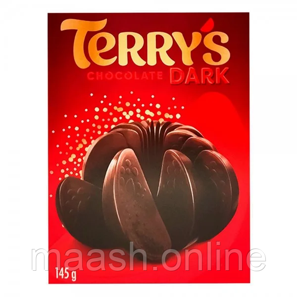 Шоколадний апельсин Чорний Terry's Chocolate Dark 145г, фото 1