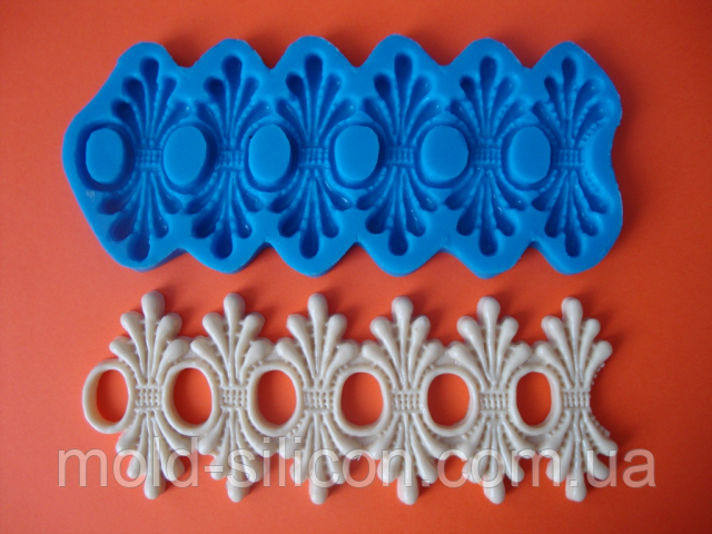 Силіконовий молд мереживо "Карен", фото 1