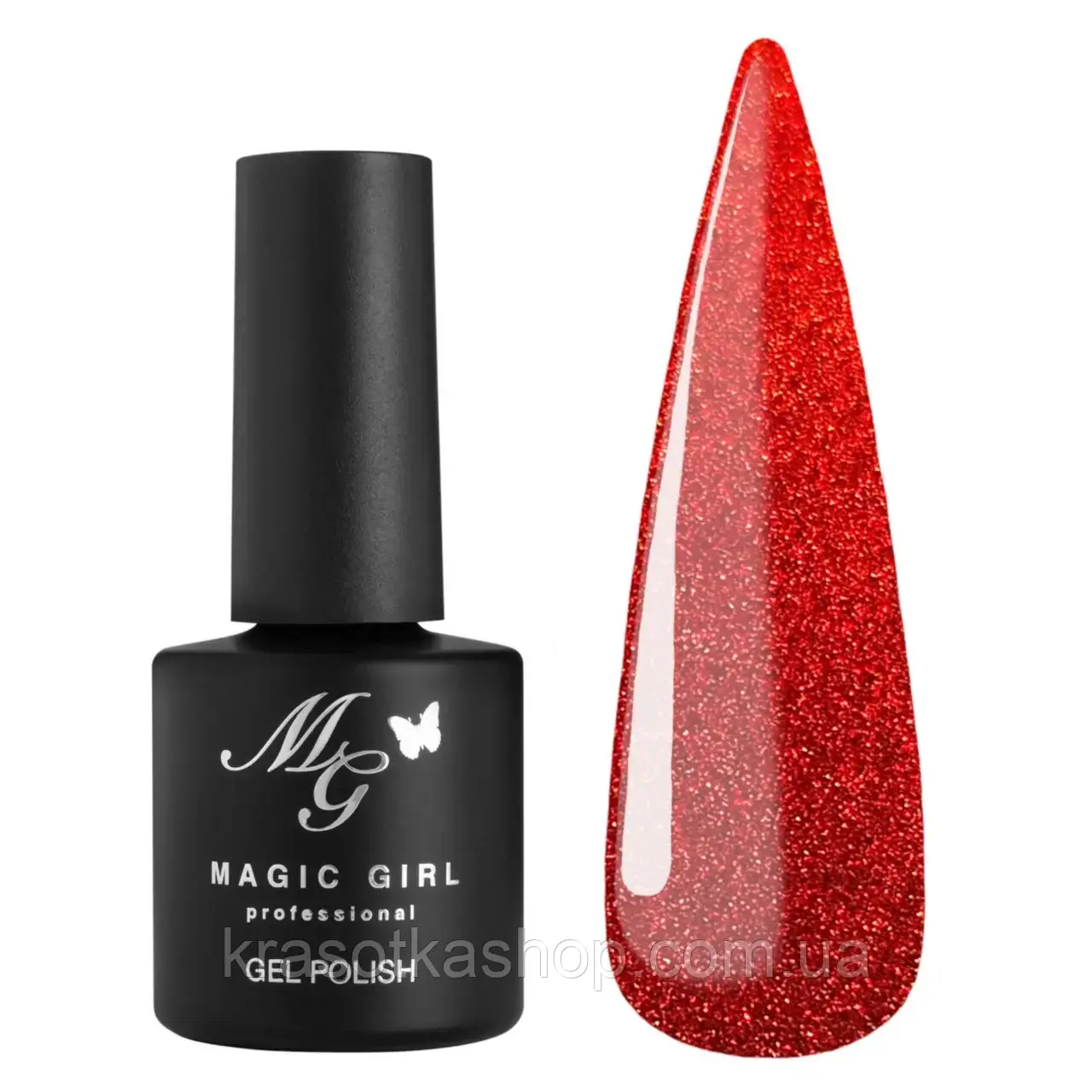 Гель-лак котяче око GALAXY Light №1 Magic Girl світловідбиваючий, 8 мл, фото 1