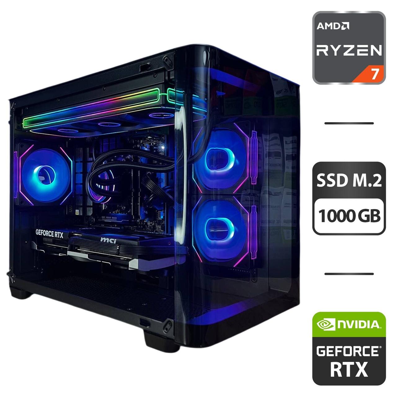 Під замовлення новий ПК AeroCool P300C MT/ Ryzen 7 7800X3D/ 32GB RAM/ 1000GB SSD/ RTX 5070 Ti 16GB/ 750W
