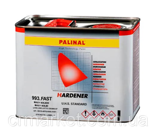 Затверджувач PALINAL до акрилових грунтів та лаків, 993.MS FAST (2,5 літра) швидкий, фото 1