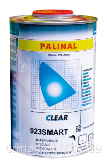 PALINAL Лак акриловий 2K HS Anti Scratch (923 SMART, 2:1), 1л (БЕЗ ЗАТВЕРДЖУВАЧА), фото 1