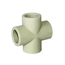 Хрестовина 20 мм ASCO, колір сірий