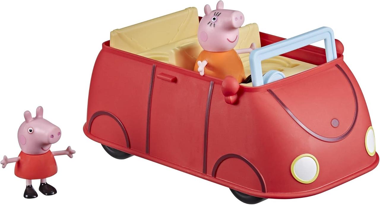 Ігровий набір зі звуком Машинка сім'ї Пеппи Peppa Pig Peppa's Adventures Peppa's Family Red Car, фото 1