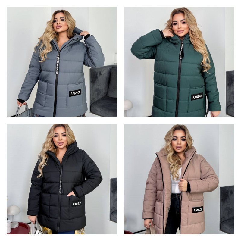 Жіноча куртка плащівка батал, фото 1