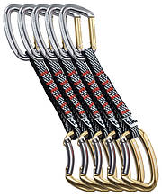 Відтяжки з карабінами ROCK EXPRESS DYNEEMA 13 MM (5 ШТ.)