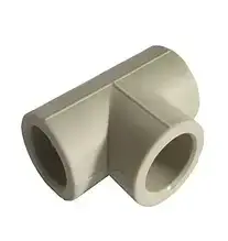 Трійник 20 мм ASCO, колір сірий