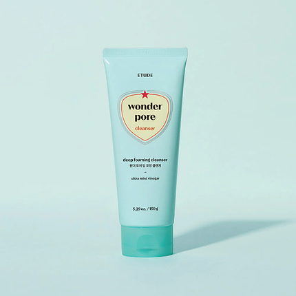Пінка для вмивання глибоко очищувальна Etude House Wonder Pore Deep Foaming Cleanser, 150 мл, фото 1