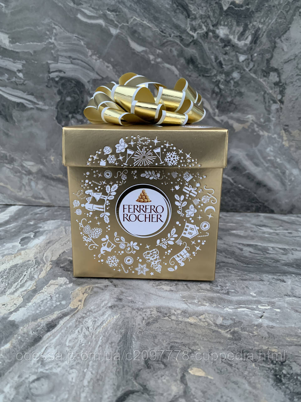 Цукерки Ferrero Rocher 225 грм в подарунковій коробці, фото 1