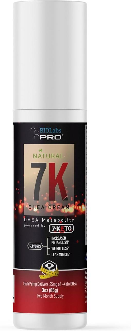 BIOLabs PRO Cream 7K DHEA / ДГЕА / ДГЕА Біоідетичний крем 25 мг 85 г BX135, фото 1