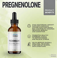 BIOLabs PRO Pregnenolone Professional Strength / Прегнінолон олія для гормонального балансу 60 мл BX374, фото 5