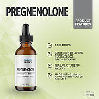 BIOLabs PRO Pregnenolone Professional Strength / Прегнінолон олія для гормонального балансу 60 мл BX374, фото 6