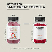 CodeAge Vitamin D3 Gummies/Вітамін Д3 5000 МО жувальний 60 шт. BX526, фото 2
