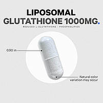 CodeAge Liposomal Glutathione / Ліпосомальний глутатіон 1000 мг 60 капсул BX561, фото 3