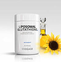 CodeAge Liposomal Glutathione / Ліпосомальний глутатіон 1000 мг 60 капсул BX561, фото 4