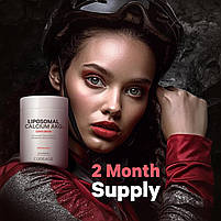 CodeAge Liposomal Calcium AKG / Ліпосомальний кальцій альфа-кетоглутарат 60 капсул BX613, фото 7