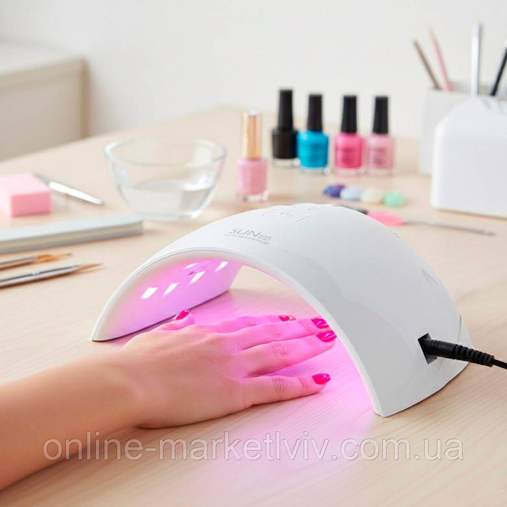 LED光エステ Купить Сенсорная портативная UV LED лампа для ногтей от USB 24Вт