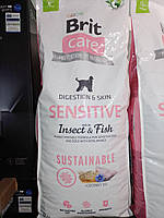 Корм собачий Brit Care Sustainable Sensitive Insect Fish 12 кг