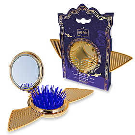 Гребінець Mad Beauty Harry Potter Golden Snitch Hairbrush & Mirror Set