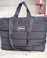 Велика Сумка стьобана жіноча з плащової тканини