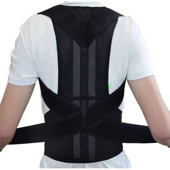 Коректор постави універсальний із регулюванням з еластичної тканини