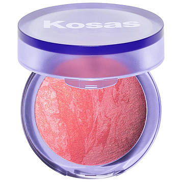 KOSAS Blush Is Life — запечені пудрові рум'яна без тальку з ефектом сяйва Hype