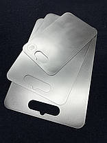 Набір кухонних дощок 3-в-1 з нержавіючої харчової сталі AISI 304, фото 4