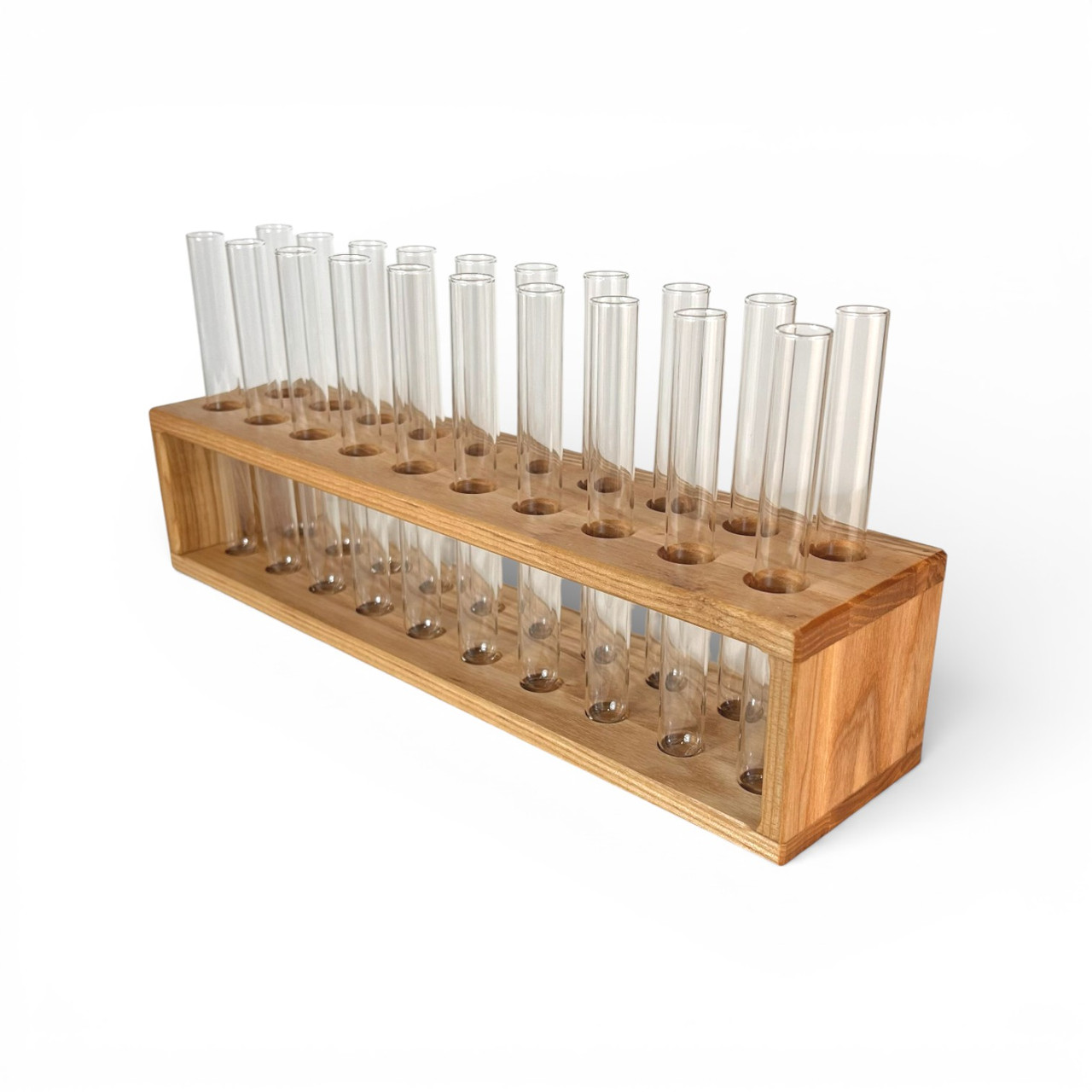 Підставка для подачі напоїв наливок з пробірок Алкімія шотниця на 20 пробірок 20 мл, фото 1