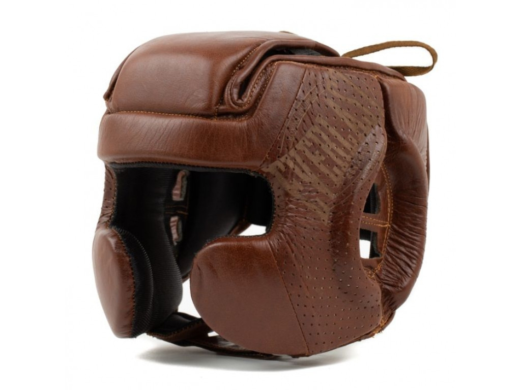 Боксерський шолом Everlast 1910 Headgear (P00002697) Brown S/M, фото 1
