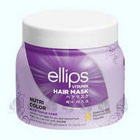 Маска для волосся Ellips Hair Vitamin Mask Nutri Color Сяйво кольору, 200 г