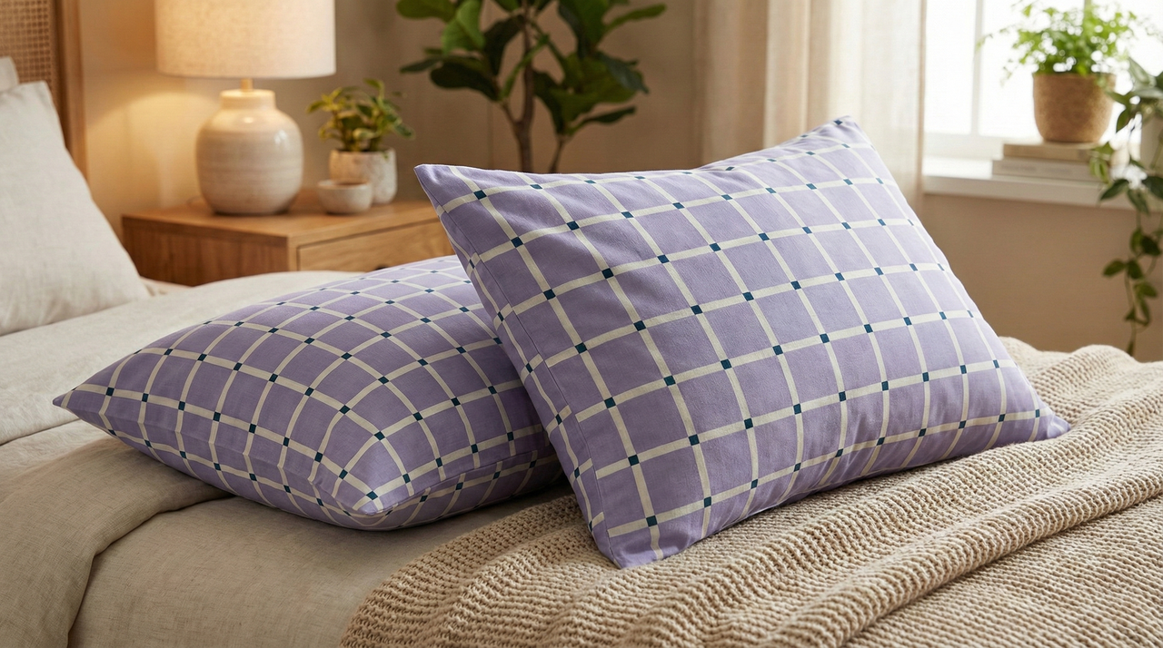 Наволочка (Бязь) "Сітчастий візерунок" | 50х70 від 2х шт., фото 1