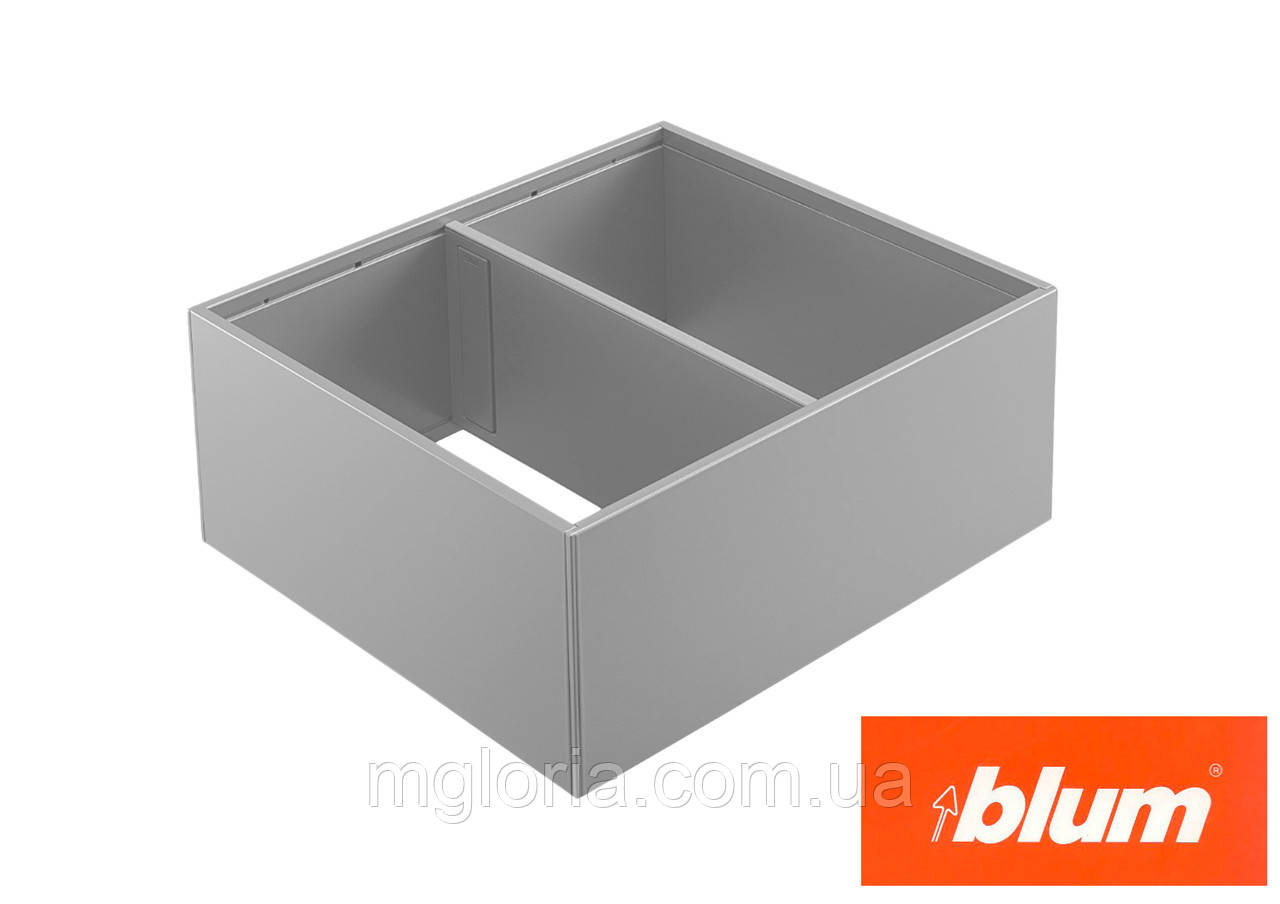 AMBIA-LINE рамка для LEGRABOX шухляда з високим фасадом сірий індіум 270 х 242 мм