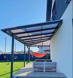 Навіс для автомобіля по дизайн-проекту у європейському стилі, фото 4