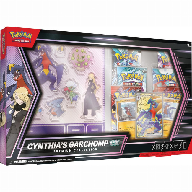 Ігровий набір Pokemon Trading Card Game TCG: Cynthia's Garchomp ex Premium Collection, фото 1