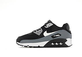Nike Air Max 90 Black Grey Чоловічі кросівки сірі