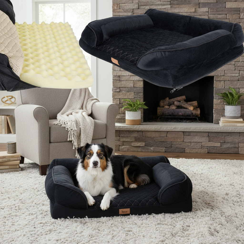 Ортопедичне ліжко для тварин Purlov 26915, фото 1