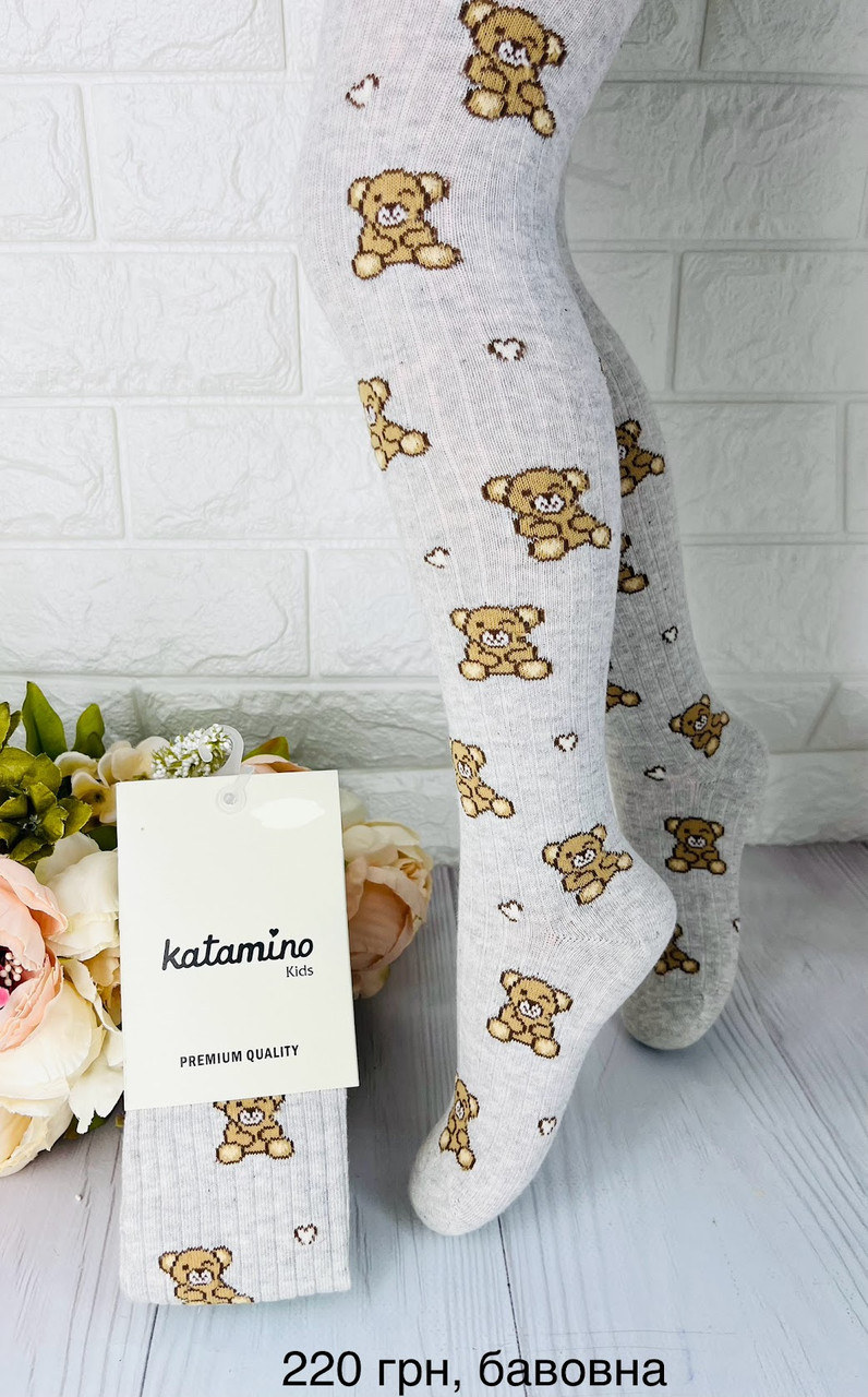 Колготи для дівчинки з малюнком Туреччина р 1-2  ТМ katamino