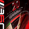 Мішень професійний дартс із сизалю Англія Winmau Blade 360 New 2026 з підсвіткою і захистом, фото 9