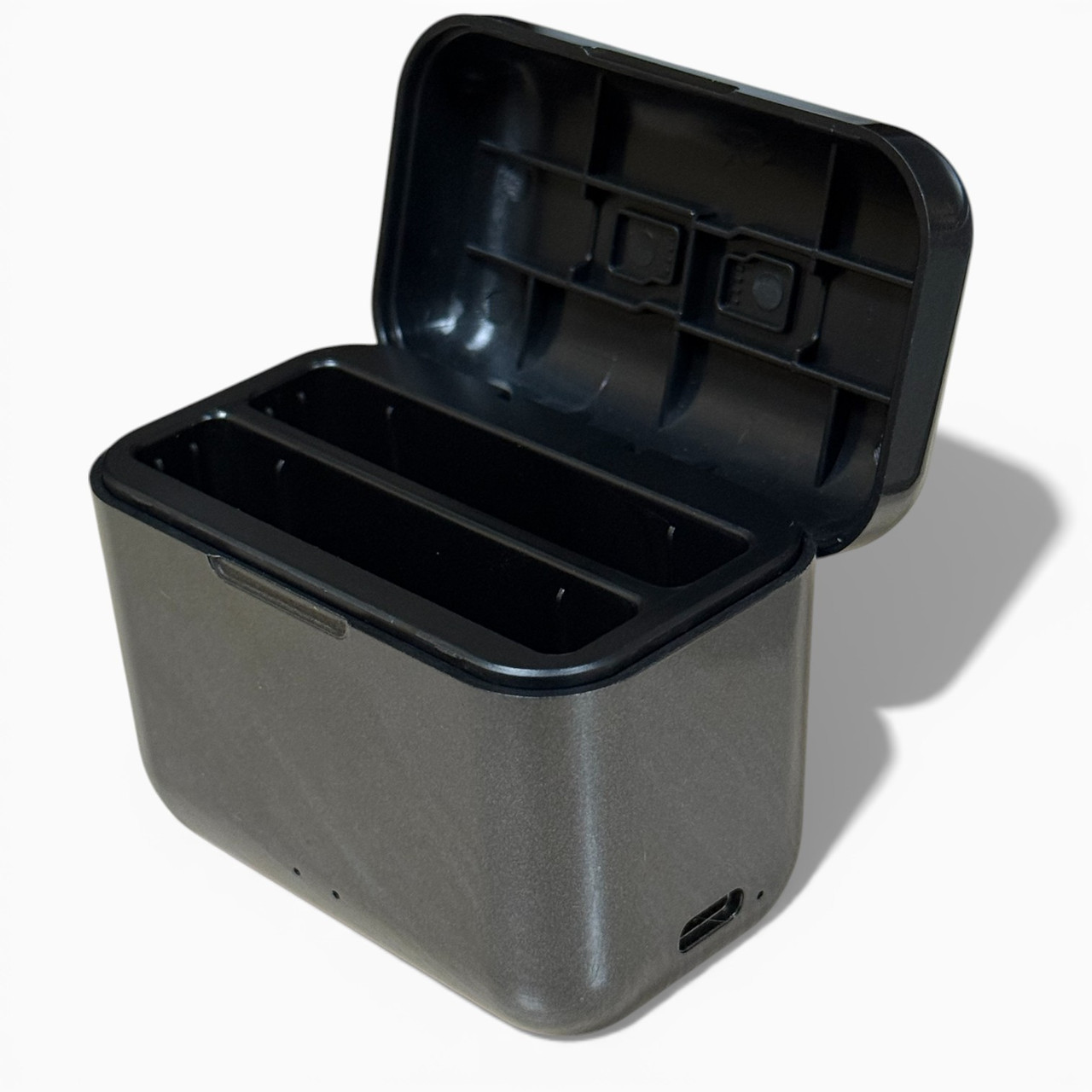 Зарядний пристрій Digital для 2-х акумуляторів Insta 360 X4, фото 1