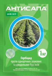 Гербіцид Антисапа (Зенкор 70), Укравіт; метрибузин 700 г/кг, картопля, соя, томати, люцерна