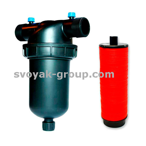 Фільтр 1 1/2" — (дисковий) для крапельного поливання.