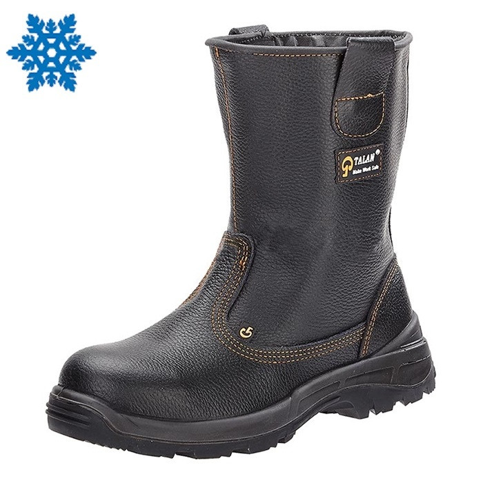 Чоботи шкіряні зимові з захисним носком ТАЛАН, фото 1