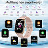 Qecnato S68 - Розумний фітнес-годинник. Екран 2 дюйми, з функцією відповіді на дзвінки, фото 3