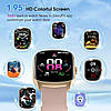 Qecnato S68 - Розумний фітнес-годинник. Екран 2 дюйми, з функцією відповіді на дзвінки, фото 4